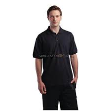 Poloshirt Unisex noir L